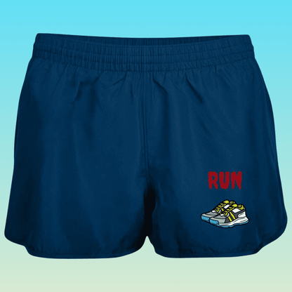 Women's Navy Wayfarer Running Shorts