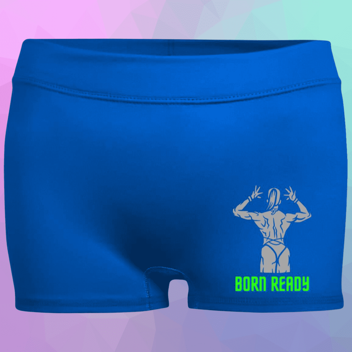 Women's Royal Born Ready Fitted Moisture-Wicking Shorts