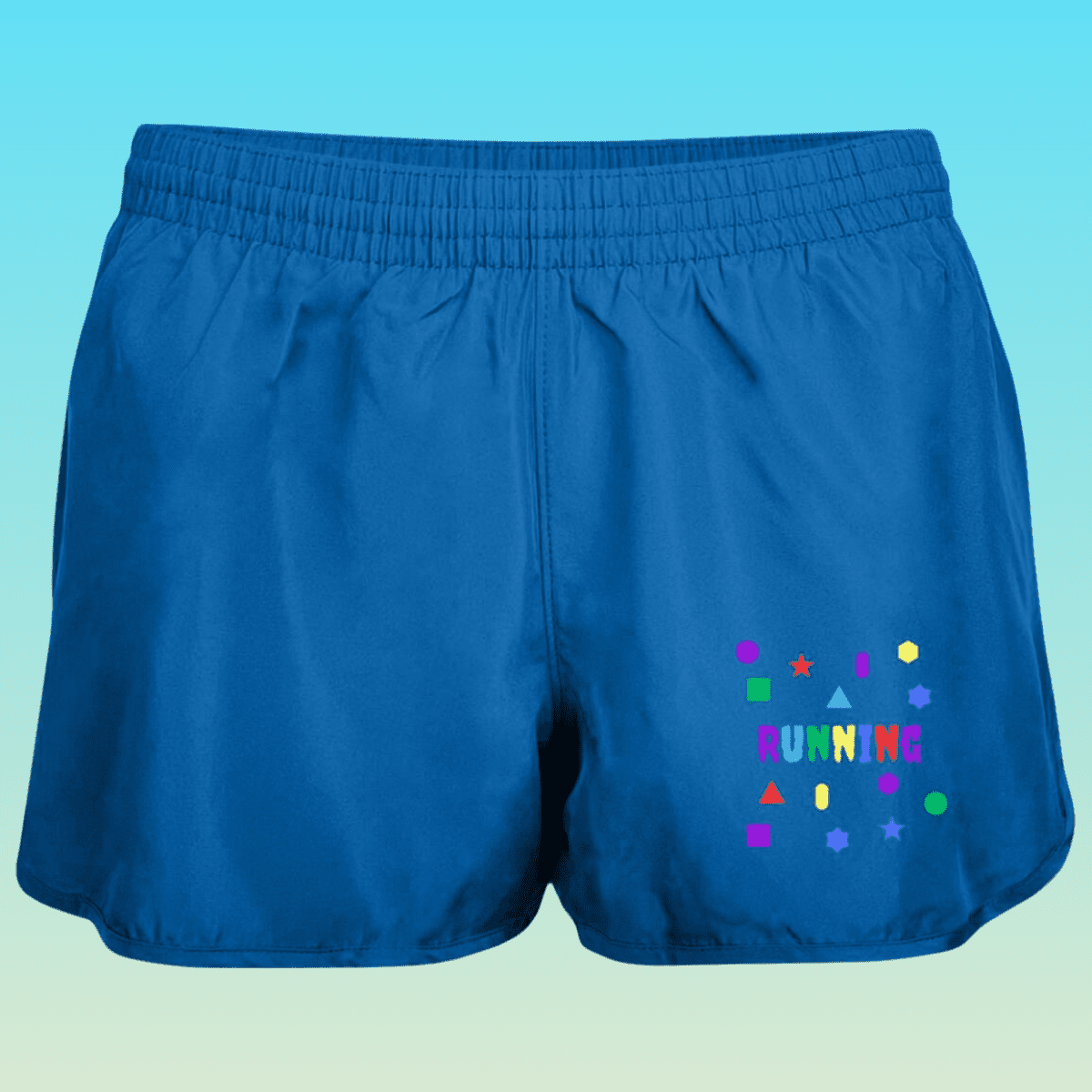 Women's Royal Color Run Wayfarer Shorts