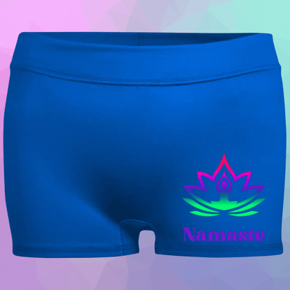 Women's Royal Namaste Fitted Moisture-Wicking Shorts