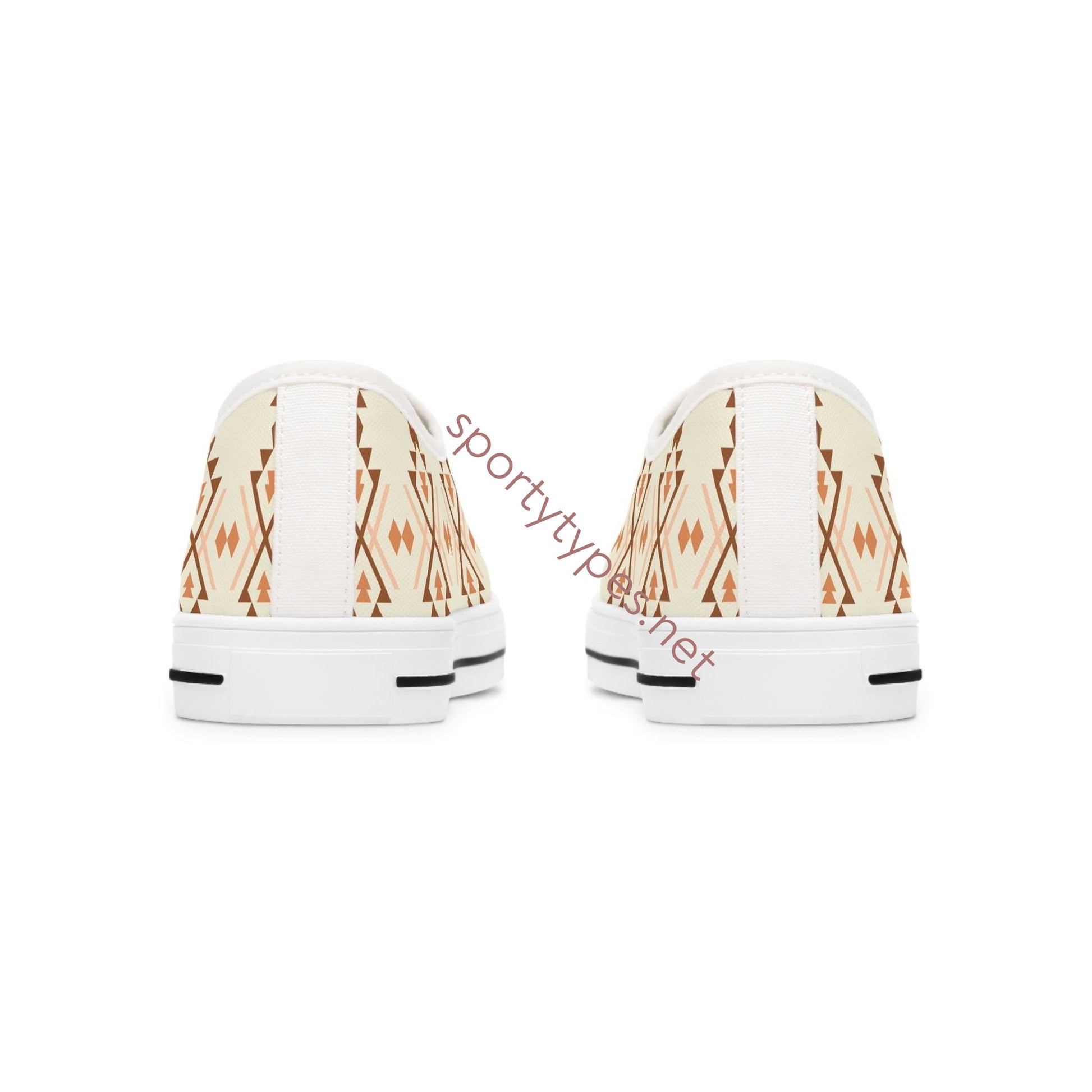 Women's Aztec Low Top Canvas Sneakers