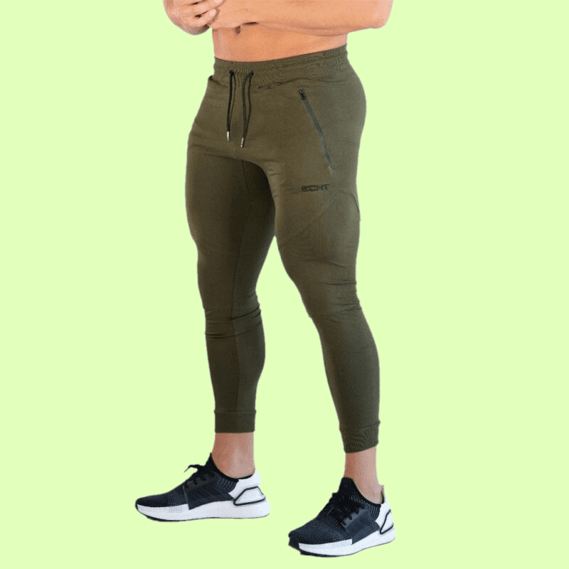 Men's Army Green Korean Style Sweatpants