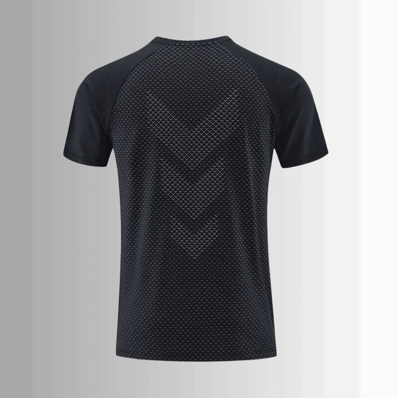 Men's Black Quick-drying T-Shirt