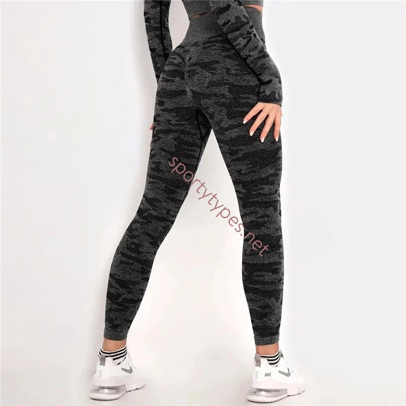 Black Women's Sports Leggings