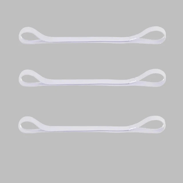White Sports Headbands