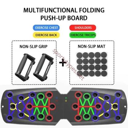 Folding Push-up Exercise Board