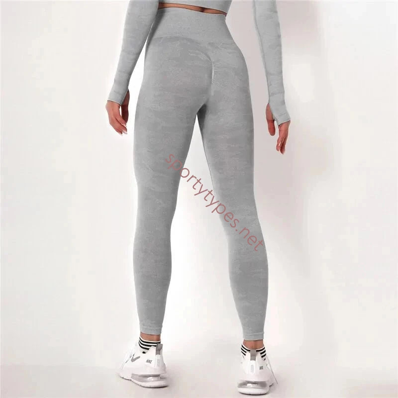 Light Gray Women's Sports Leggings